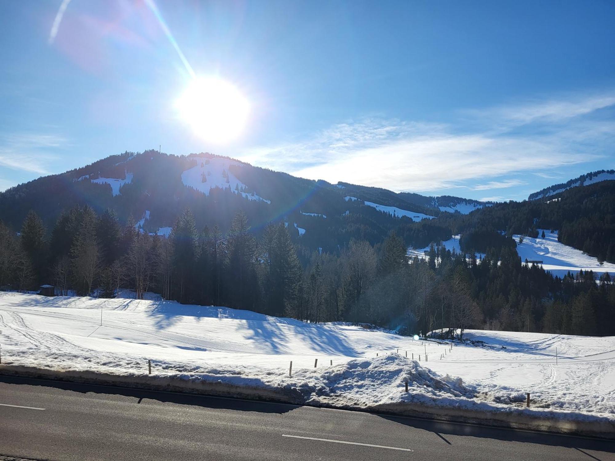 Allgaeu Apartments Hues 4 Ferienwohnung Mit Self-Checkin Balderschwang Exteriör bild